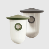 Singing Friend - Hello Breedr - 100% Gerecycled Plastic Vogelvoederhuisje - Verkrijgbaar in Groen & Grijs - Avoid